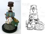 Preview: DON ROSA ONKEL DAGOBERT FIGUR - SCROOGE STATUETTE - LIMITIED & SIGNED