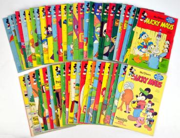 Micky Maus Jahrgang 1966 komplett  # 1-52 ohne 5  -  Z 1-2 bis 2