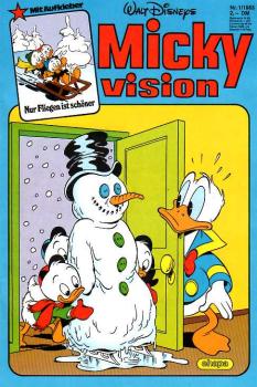 Micky Vision Nr. 1 / 1983 inkl. Sticker, Top Zustand 0-1