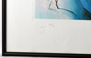 Preview: Carl Barks Lithographie - Winterfreuden - signiert - limitiert - Another Rainbow