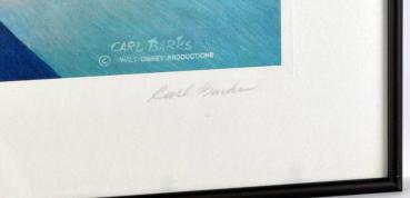 Preview: Carl Barks Lithographie - Winterfreuden - signiert - limitiert - Another Rainbow