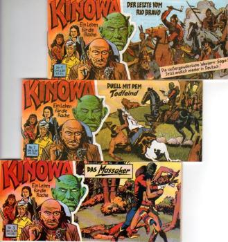 KINOWA Band 1-17, Piccolo, Verlag Hutterer & Förster, 1987-89, Z:1-2