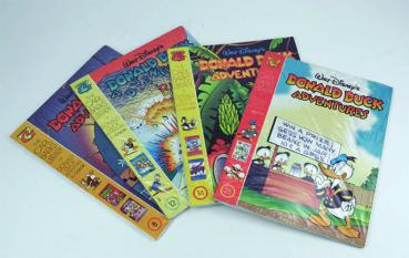 Zur Auswahl: Carl Barks Library Donald Duck Adventures 8-25 + Karte