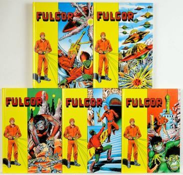 FULGOR Buch 1-5 komplett, sehr gut - Hethke Verlag
