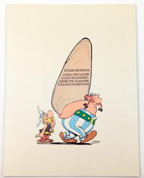 Preview: Asterix und Obelix Band 4, 1. Auflage, Kampf der Häuptlinge, Z:0-1, Ehapa Verlag