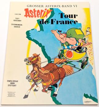 Asterix und Obelix Band 6, 1. Auflage, Tour de France, Z:1/0-1, Ehapa Verlag