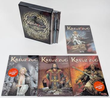 Kreuzzug Band 1-8 in OVP komplett & 1x Schuber - Splitter Verlag