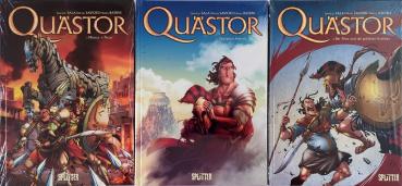 Quästor Band 1-3 komplett, noch in OVP - Splitter Verlag