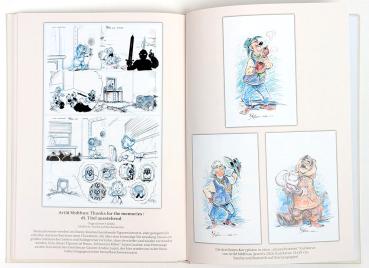Ausstellungskatalog Kunst aus Entenhausen HC sign. Don Rosa, Midthun & sign. Druck