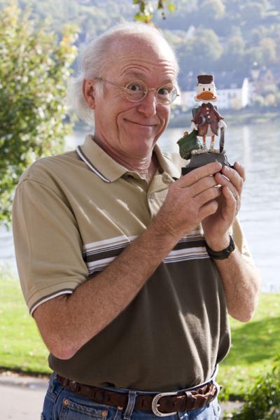 DON ROSA ONKEL DAGOBERT FIGUR - SCROOGE STATUETTE - LIMITIED & SIGNED