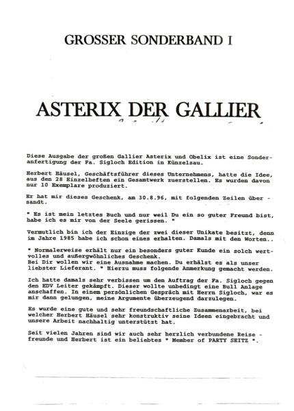 ACHTUNG ASTERIX SAMMLER! Horizont Asterix 1-28 in einem Lederband - SUPERSELTEN