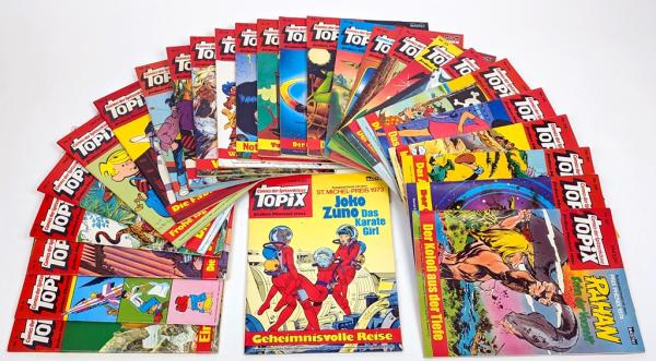 TOPIX Heft 2-29, fast komplett (Nr. 1 & 19 fehlen) Bastei