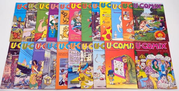 U-Comix - Heft 2-24 (Nummer 15 fehlt) , Volksverlag