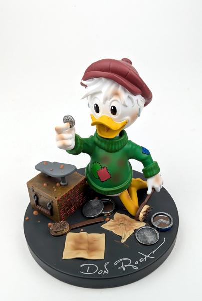 DON ROSA FIGUR - THE SHOESHINE BOY - LIMITIERT & 2x signiert!