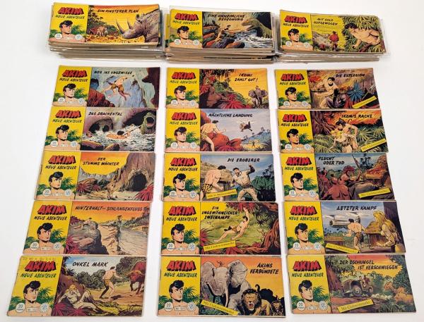 Akim Piccolo Lehning Konvolut - 65 Piccolos zw.Nummer 118 & 196 - Lehning Verlag