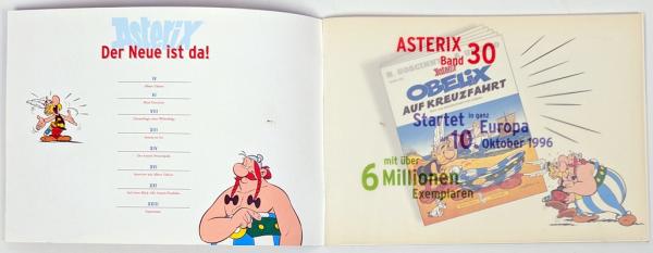 Quo Vadis - Asterix und Obelix Broschüre aus Pressemappe 1996