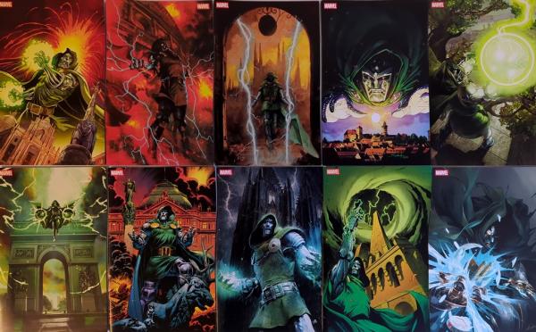DOOM Herscherr der Welt Variant 1-10 ohne Schuber von Panini