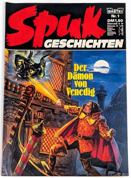 Spuk Geschichten Heft 1 - Bastei Verlag 1978