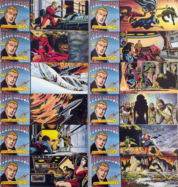 Flash Gordon Piccolo 1-12, Reuß Verlag