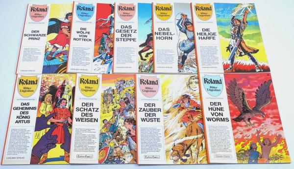 Roland Ritter Ungestüm Band 1-9 (2-9 in 1. Aufl.) - Carlsen Verlag