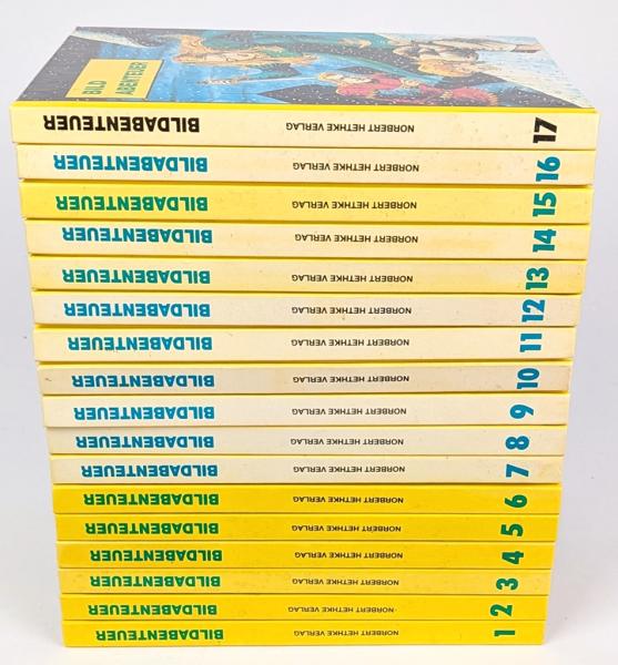 Bildabenteuer Buch 1-17 komplett, Hethke Verlag