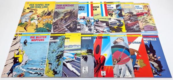 Valhardi & Co Band 1-15, alle 1. Auflage, TOP-Zustand - Carlsen Comics