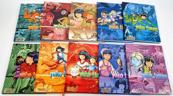 Yoko Tsuno Gesamtausgabe 1-10 komplett, TOP-Zustand - Carlsen Comics