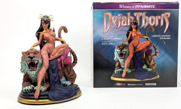 DEJAH THORIS Women of Dynamite J. Scott Campbell Statue limited