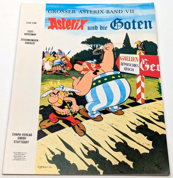 Asterix und Obelix Band 7, 1. Auflage, Tour de France, Z:0-1, Ehapa Verlag
