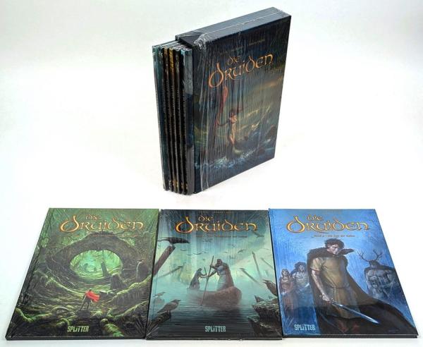 Die Druiden 1-9 & 1x Schuber - noch in OVP - Splitter Verlag