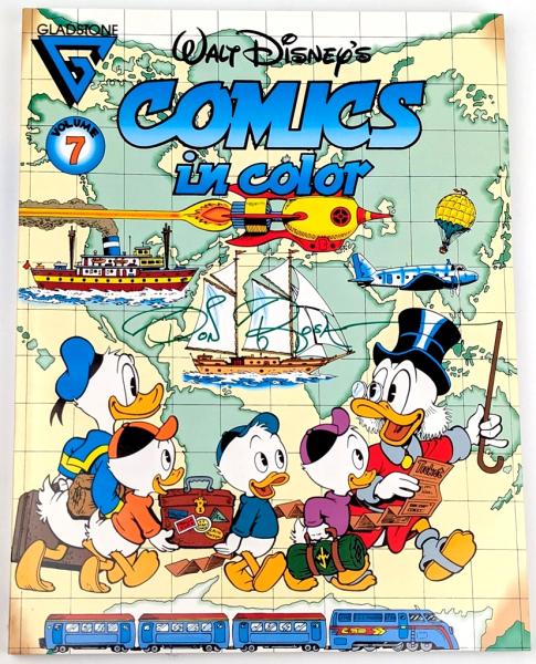 Walt Disney's Comics in Color TPB #7 1998 Gladstone - signed by Don Rosa