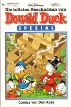 DON ROSA Donald Duck tollste Spezial 1 SIGNIERT von Don Rosa