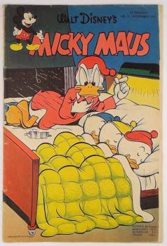 Micky Maus Heft 11 von 1953 - Original, kein Nachdruck - Ehapa