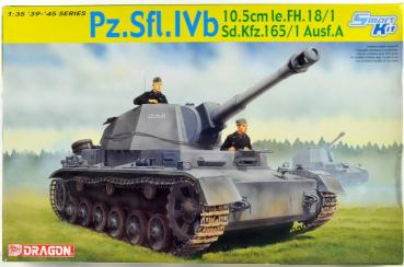 Pz.Sfl.IVb 10,5cm le.FH. 18/1 Sd.Kfz. 165/1 Ausf. A 1/35 model kit DRAGON 6475