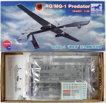 RQ/MQ-1 PREDATOR 1/48 model kit BRONCO FB4003