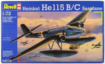 HEINKEL He115B/C 1/72 model kit  REVELL 04276