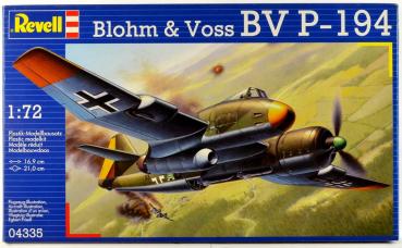 BLOHM & VOSS BV P-194 1/72 model kit  REVELL 04335