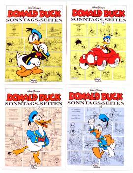 Donald Duck Sonntags-Seiten, kompl. # 1-4, Ehapa 1994-96, Z:1
