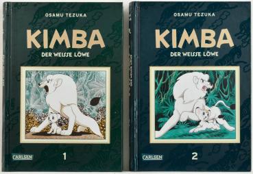 KIMBA - Der Weisse Löwe Band 1 und 2, Carlsen Verlag