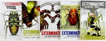 Exterminators, Band 1-5 komplett, Top-Zustand, Panini 2008-2011