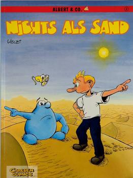 Nichts als Sand - signiert von Velbi - Carlsen Comics