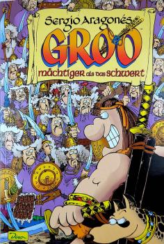 Groo Band Band 3 - signiert mit kleiner Zeichnung von Aragones - Top - Dino