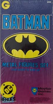 Batman Metal Figures Set - Batman & Joker - Mayfair Games 6506