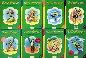 Lurchis Abenteuer Band 1-8 kompl.- Das lustige Salamanderbuch - Esslinger Verlag