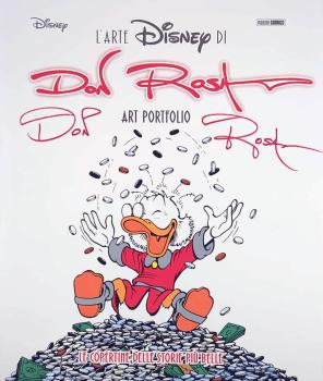L'Art Di DON ROSA Portfolio signiert von Don Rosa mit 8 Lithografien Panini Italy