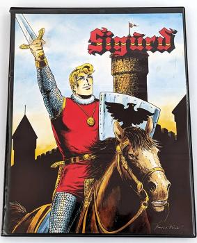 Sigurd Trading Cards Album komplett / neuwertig - Hethke Verlag