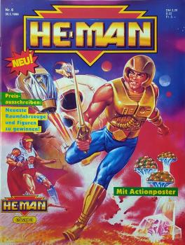 Masters of The Universe - HE-MAN Heft 6 -!989 - sehr gut Z: 1 - Ehapa Verlag