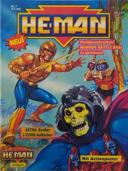 Masters of The Universe  - HE-MAN Heft 7 - 1989 - sehr gut Z: 1-2 - Ehapa Verlag