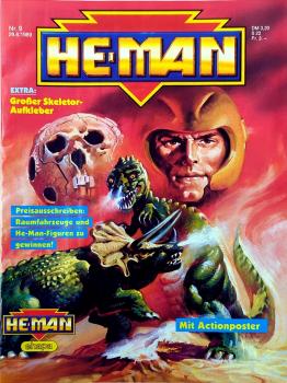 Masters of The Universe - HE-MAN Heft 9 - 1989- gut Z: 2 - Ehapa Verlag