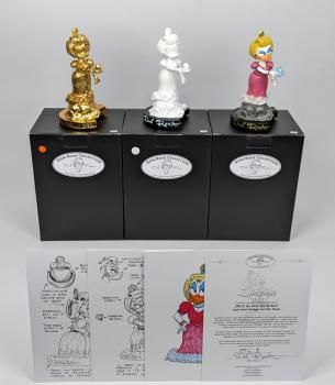 DON ROSA NELLY / GOLDIE & extra Signatur - GOLDSET PP 2/3 - LIM. & SIGN. FIGUR